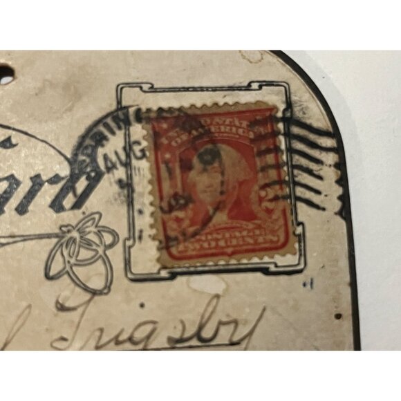 Antique 1906 Postcard From The Bellman Postcard Company Chicago - Picture 4 of 4